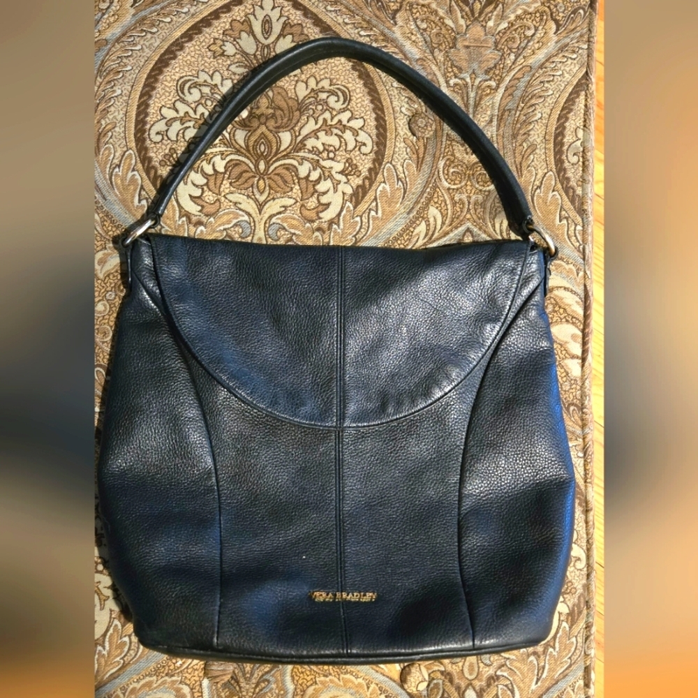 vintage Vera Bradley Black leather Bag